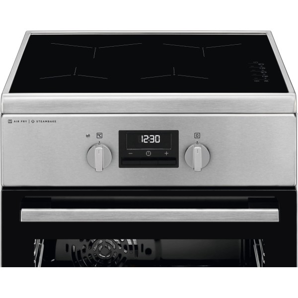 Електроплита Electrolux 600 SteamBake LKI564267X Парова духовка AirFry Convection Електроплита Electrolux 600 SteamBake LKI564267X Парова духовка AirFry Convection