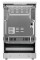 Електроплита Electrolux 600 SteamBake LKI564267X Парова духовка AirFry Convection Електроплита Electrolux 600 SteamBake LKI564267X Парова духовка AirFry Convection