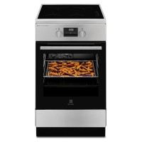 Електроплита Electrolux 600 SteamBake LKI564267X Парова духовка AirFry Convection