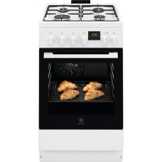 Газоелектрична плита Electrolux 600 LKK560224W Випікання на парі Конвекція