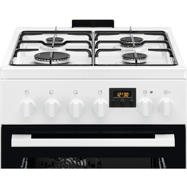 Газоелектрична плита Electrolux 600 LKK560224W Випікання на парі Конвекція Газоелектрична плита Electrolux 600 LKK560224W Випікання на парі Конвекція