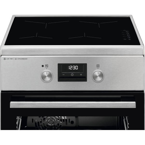 Електрична плита Electrolux 600 SteamBake LKI564266X Парова духовка Конвекція AirFry Електрична плита Electrolux 600 SteamBake LKI564266X Парова духовка Конвекція AirFry