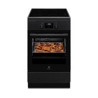 Електрична плита Electrolux 600 SteamBake LKI564266K Парова духовка Конвекція AirFry