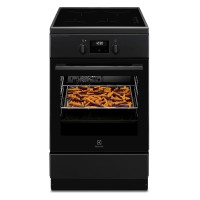 Електрична плита Electrolux 600 SteamBake LKI564266K Парова духовка Конвекція AirFry
