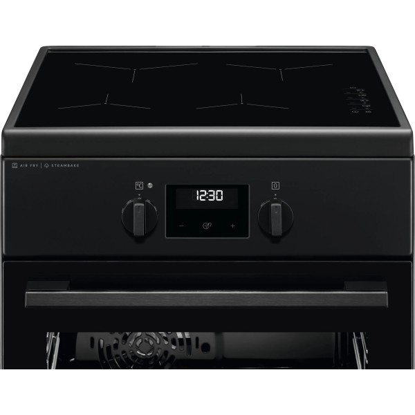 Електрична плита Electrolux 600 SteamBake LKI564266K Парова духовка Конвекція AirFry Електрична плита Electrolux 600 SteamBake LKI564266K Парова духовка Конвекція AirFry