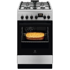 Плита газово-електрична Electrolux 500 LKK540222X Циркуляція гарячого повітря