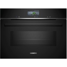 Духовка з мікрохвильовою піччю Siemens iQ700 CM736G1B1 AirFry black