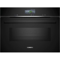 Духовка з мікрохвильовою піччю Siemens iQ700 CM736G1B1 AirFry black
