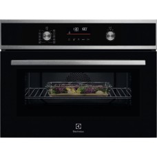 Духовка з мікрохвильовою піччю Electrolux EVL6E49X black