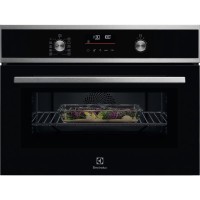 Духовка з мікрохвильовою піччю Electrolux EVL6E49X black