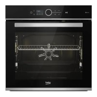 Електрична піч Beko BBIMM13500XMSW BPRO700 Чорне гаряче повітря
