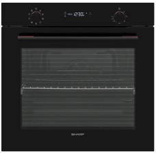 Духовка електрична Sharp KA-70P19BNM-EU Конвекційна піч чорна