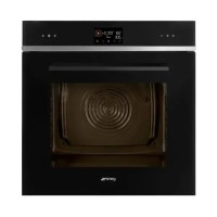 Духовка з мікрохвильовим Smeg Selezione SO6402M2B AirFry black