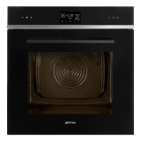 Духовка з мікрохвильовим Smeg Selezione SO6402M2B AirFry black