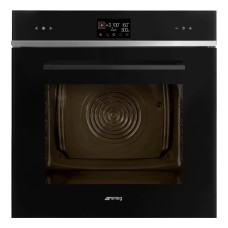 Духовка з мікрохвильовим Smeg Selezione SO6402M2B AirFry black