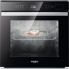 Парова електрична піч whirlpool w6 os4 4s2 p bl чорний чорний