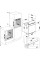 Парова електрична піч whirlpool w6 os4 4s2 p bl чорний чорний