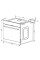Електрична духовка Amica ED37619B X-Type black