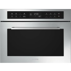 Духовка з мікрохвильовою піччю Smeg Selezione SF4400MCX1  Inox