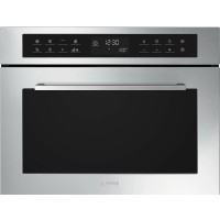 Духовка з мікрохвильовою піччю Smeg Selezione SF4400MCX1  Inox