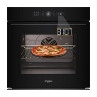 Електрична духовка Whirlpool WOI5S8PPM1SBA для піци 310C з конвекцією AirFry, black