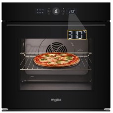Електрична духовка Whirlpool WOI5S8PPM1SBA для піци 310C з конвекцією AirFry, black
