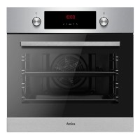 Електрична піч amica eb65212 тонкий сріблястий чорний