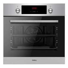 Електрична піч amica eb65212 тонкий сріблястий чорний