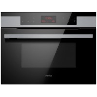 Електрична духовка з мікрохвильовою пічою Amica AMMB44E2GCI X-Type silver-black