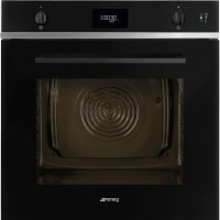 Електрична піч smeg sop6401s2b чорне inox гаряче повітря