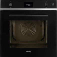 Електрична піч smeg sop6401s2b чорне inox гаряче повітря