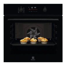 Електрична пароварка Electrolux 600 SteamBake EOD6F77WZ Конвекційний температурний зонд чорний