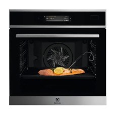 Електрична пароварка Electrolux EOC9P31WX SteamCrisp Convection сріблясто-чорна