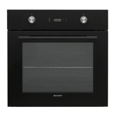 Електрична духовка Sharp K-60P19BNL-EU з конвекцією, чорне дзеркало