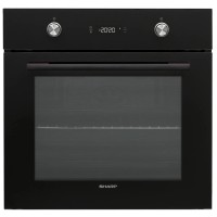 Електрична духовка Sharp K-60P19BNL-EU з конвекцією, чорне дзеркало
