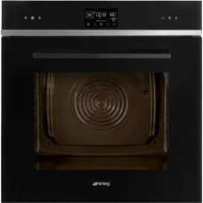 Електрична парова духовка Smeg Selezione SO6402S3PB AirFry black
