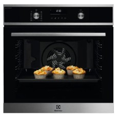 Електрична парова духовка Electrolux 600 SteamBake EOD6P77WX silver-black