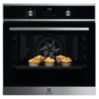 Електрична парова духовка Electrolux 600 SteamBake EOD6P77WX silver-black