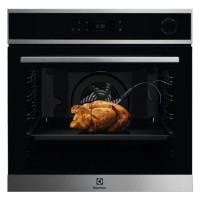 Електрична парова духовка Electrolux 700 SteamCrisp EOC8P39WX silver-black