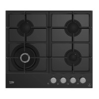 Газова пластина Beko Hilw64325SB BPRO500 58 см