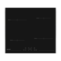 Індукційна варильна поверхня Sharp KH-6I37FT0K-EU 59 см