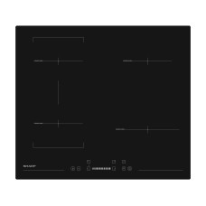 Індукційна варильна поверхня Sharp KH-6I35NS0K-EU 59 см