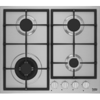 Газова варильна поверхня Beko bPro500 HBIAG64225SXP 59 см