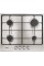 Газова варильна поверхня Whirlpool TGML 650 IX 58 см Inox