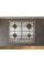 Газова варильна поверхня Whirlpool TGML 650 IX 58 см Inox