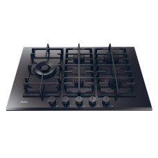 Газова варильна поверхня Haier Series 6 Gas On Glass HAVG7WL4BPB 74,5 см