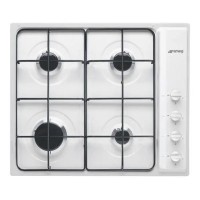 Газова варильна поверхня Smeg S64SB 58,5 см