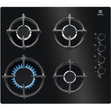 Газова варильна поверхня Electrolux 600 Gas on Glass EGG6407K 59 см