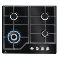Газова варильна поверхня Electrolux 600 Gas on Glass EGG64362K 59 см