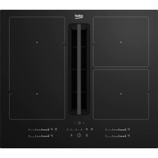 Індукційна варильна поверхня з витяжкою Beko bPro700 HIXI 64700 UF IndyFlex 60 см